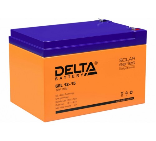 Аккумулятор Delta GEL 12-15