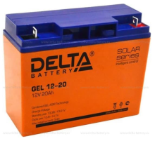 Аккумулятор Delta 12V 20Ah (GEL 12-20)