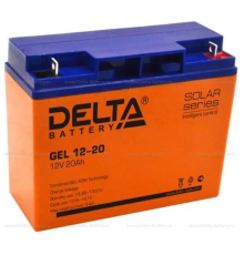 Аккумулятор Delta 12V 20Ah (GEL 12-20)