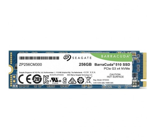 SSD накопитель Seagate BarraCuda 256Gb (ZP256CM30041)