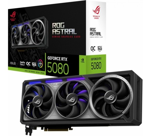 Видеокарта Asus ROG-ASTRAL-RTX5080-O16G-WHITE (90YV0LV4-M0NA00)