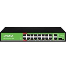 Коммутатор Digma DSP216G-2G-2S-R300