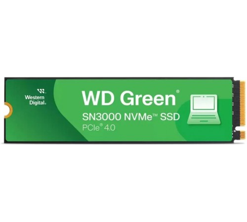 SSD накопитель Western Digital Green SN3000 (WDS100T4G0E)