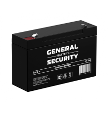 Аккумулятор General Security 6V 12Ah (GSL12-6)