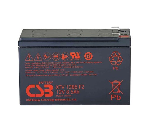 Аккумулятор CSB 12V 8,5Ah (XTV1285 F2)