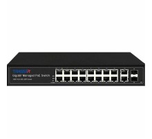 Коммутатор Trassir TR-NS24202S-300-16PoE