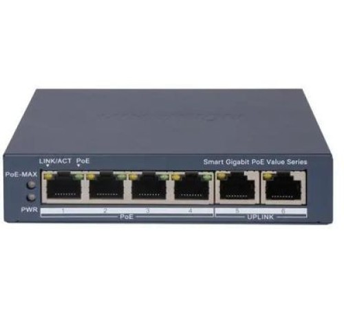 Коммутатор Hikvision DS-3E1506P-EI/M