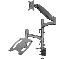 Кронштейн для монитора/ноутбука Cactus CS-VM-LH08-BK