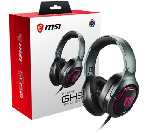 Наушники MSI Immerse GH50 S37-0400050-SV1 Наушники MSI Immerse GH50 S37-0400050-SV1
