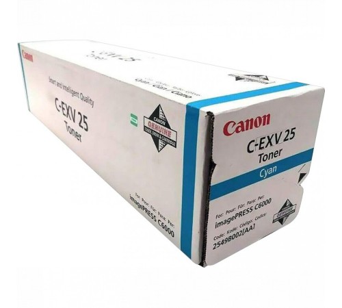 Картридж Canon C-EXV25 Cyan 2549B002