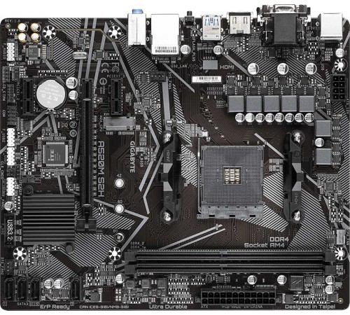 Материнская плата Gigabyte A520M S2H