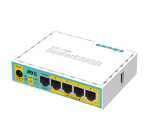 Маршрутизатор MikroTik hEX PoE lite RB750UPr2