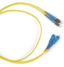 Патч-корд волоконно-оптический (шнур) Hyperline FC-S2-9-FC/AR-SC/UR-H-3M-LSZH-YL