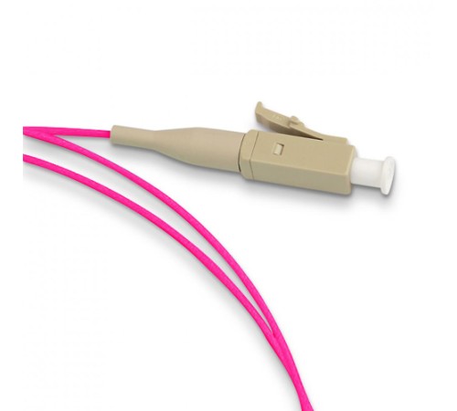 Пигтейл волоконно-оптический MM 50/125 (OM4) LC 1 м LSZH Hyperline FPT-B9-504-LC/PR-1M-LSZH-MG Пигтейл волоконно-оптический MM 50/125 (OM4) LC 1 м LSZH Hyperline FPT-B9-504-LC/PR-1M-LSZH-MG