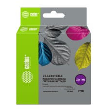 Картридж струйный Cactus CS-LC3619XLC