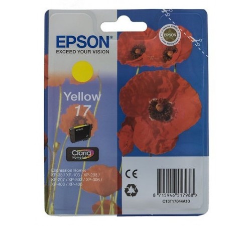 Картридж Epson C13T17044A10
