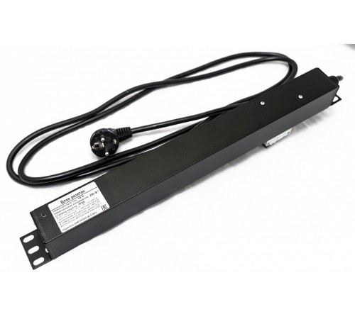 Блок распределения питания Hyperline SHE19-6SH-B-2.5EU