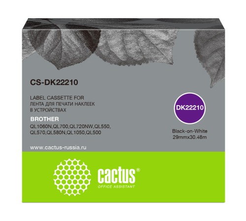 Картридж ленточный Cactus CS-DK22210
