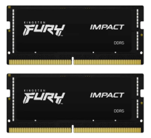 Оперативная память 32Gb DDR5 4800MHz Kingston Fury Impact SO-DIMM KF548S38IBK2-32