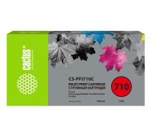 Картридж струйный Cactus CS-PFI710C
