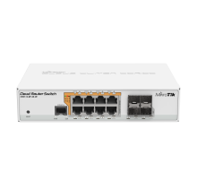 Коммутатор MikroTik CRS112-8P-4S-IN