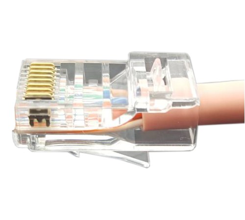 Разъем легкой оконцовки RJ-45 (8P8C) (100 шт.) Hyperline PLEZ-8P8C-U-C6-100 Разъем легкой оконцовки RJ-45 (8P8C) (100 шт.) Hyperline PLEZ-8P8C-U-C6-100