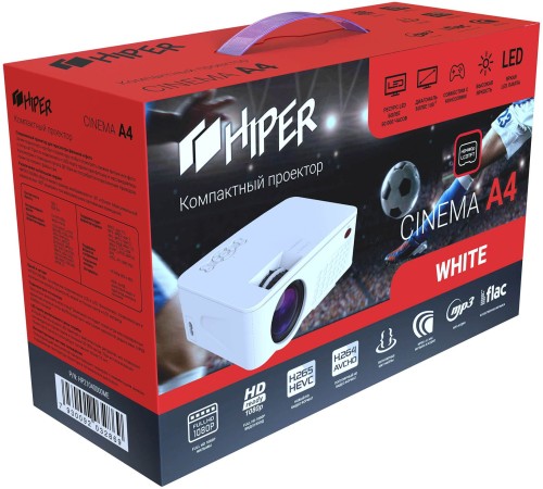 Проектор Hiper Cinema A4 White