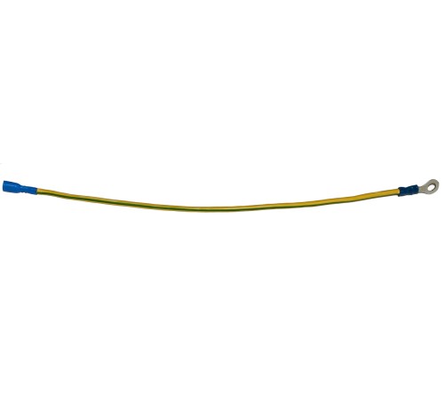 Кабель заземления кольцо-разъем (мама) 0.25м (без крепежа) Hyperline TGRD-CP-25