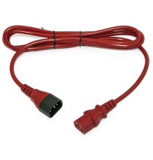 Кабель питания Hyperline PWC-IEC13-IEC14-1.0-RD