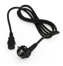 Кабель питания Hyperline PWC-IEC13-SHM-1.0-BK