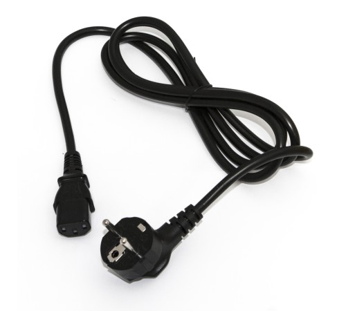 Кабель питания Hyperline PWC-IEC13-SHM-1.0-BK