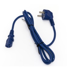 Кабель питания Hyperline PWC-IEC13-SHM-1.8-BL