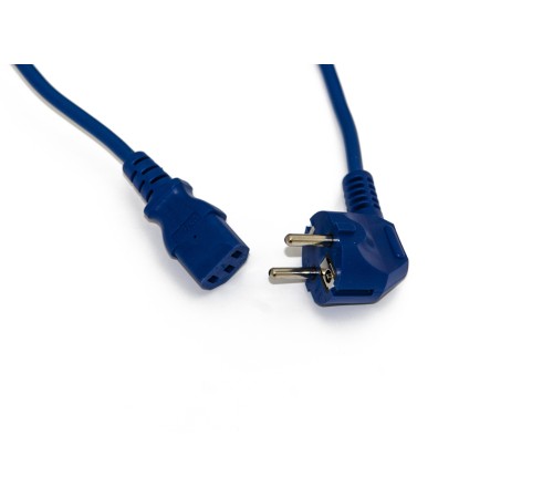 Кабель питания Hyperline PWC-IEC13-SHM-3.0-BL
