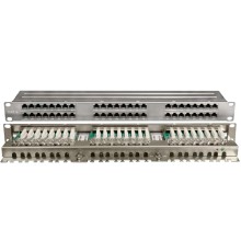 Патч-панель Hyperline PPHD-19-48-8P8C-C6-SH-110D