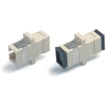 Оптический проходной адаптер SC-SC MM simplex Hyperline FA-P11Z-SC/SC-N/BK-BG