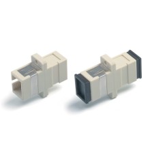 Оптический проходной адаптер SC-SC MM simplex Hyperline FA-P11Z-SC/SC-N/BK-BG