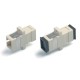 Оптический проходной адаптер SC-SC MM simplex Hyperline FA-P11Z-SC/SC-N/BK-BG