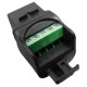 Вставка формата Keystone Jack USB 2.0 (Type A) под винт ROHS черная Hyperline KJ1-USB-A2-SCRW-BK