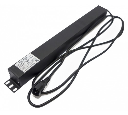 Блок распределения питания Hyperline SHE19-8IEC-2.5IEC