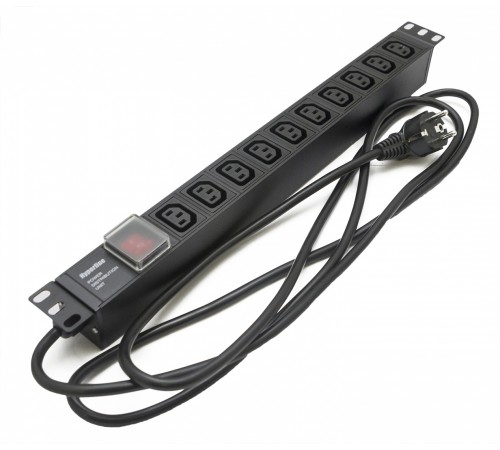 Блок распределения питания Hyperline SHE19-10IEC-S-2.5EU