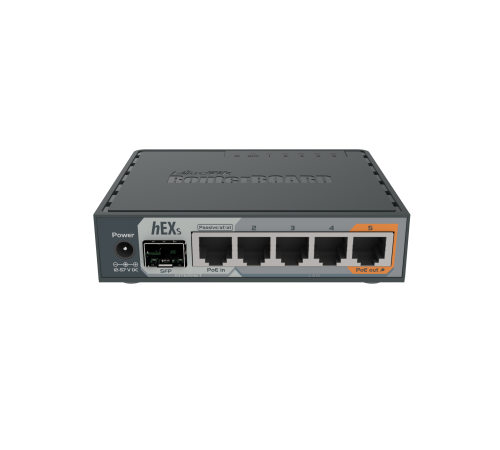 Маршрутизатор MikroTik hEX S RB760iGS
