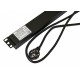 Блок розеток вертикальный Hyperline SHE-12SH-2IEC-2.5EU