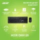 Клавиатура + мышь Acer OKR120 ZL.KBDEE.007