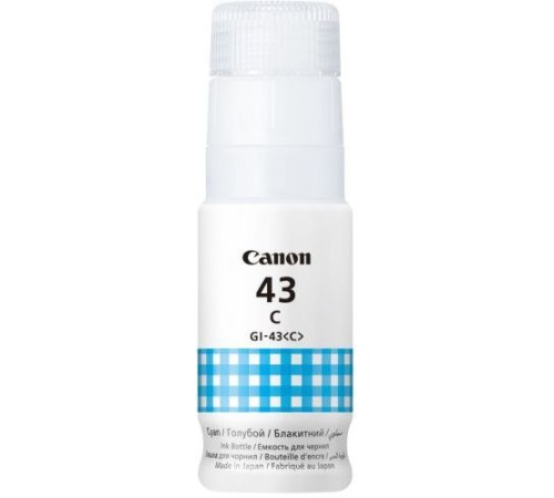 Чернила Canon GI-43 Cyan 4672C001