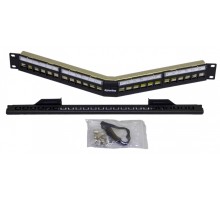 Модульная патч-панель Hyperline PPBL4A-19-24-SH-RM