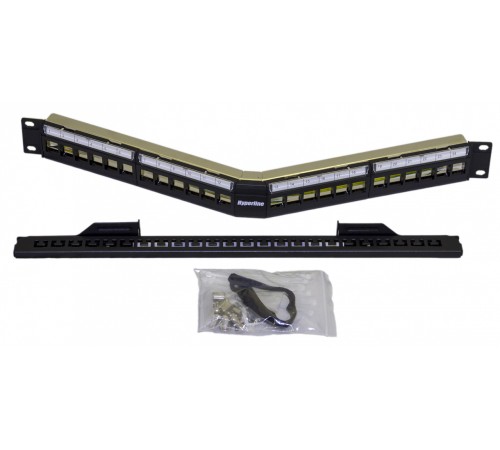 Модульная патч-панель Hyperline PPBL4A-19-24-SH-RM