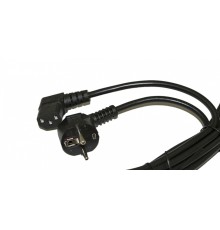 Кабель питания Hyperline PWC-IEC13A-SHM-1.8-BK