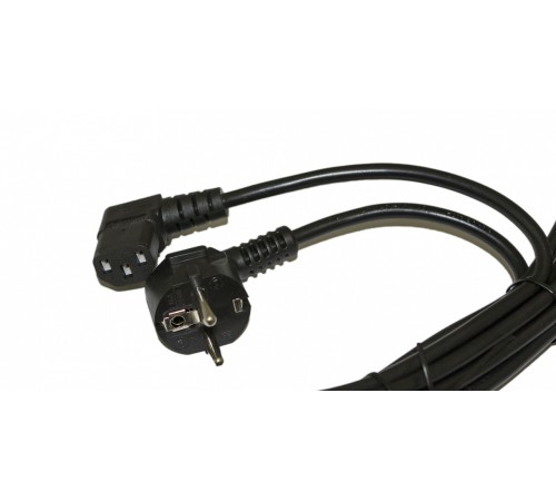 Кабель питания Hyperline PWC-IEC13A-SHM-1.8-BK