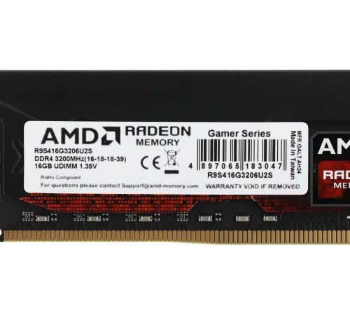 Память DDR4 16Gb 3200MHz AMD R9S416G3206U2S