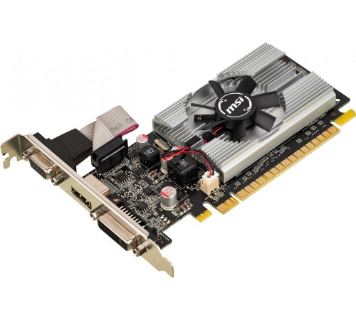 Видеокарта NVIDIA GeForce 210 MSI 1Gb N210-1GD3/LP